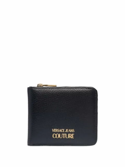 Versace Jeans Couture محفظة بملمس محبب مميز