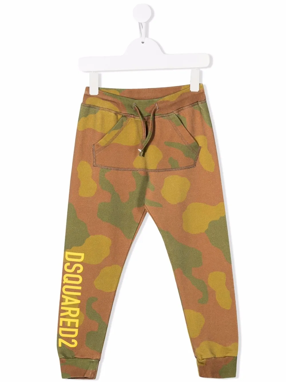 

Dsquared2 Kids pants con estampado militar - Verde