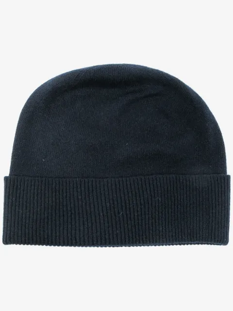 Pringle of Scotland bonnet en maille nervurée