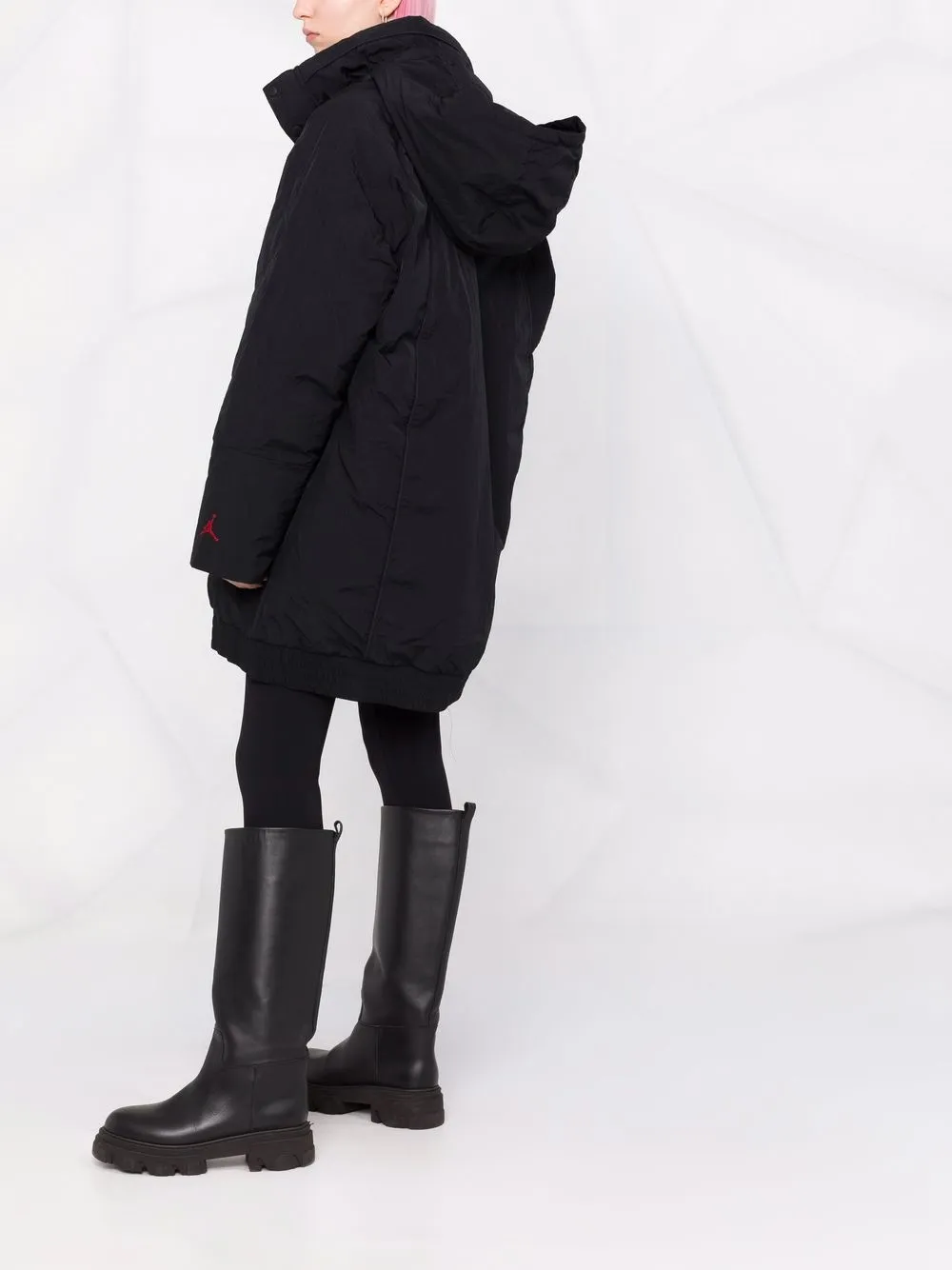 padded leather jordans