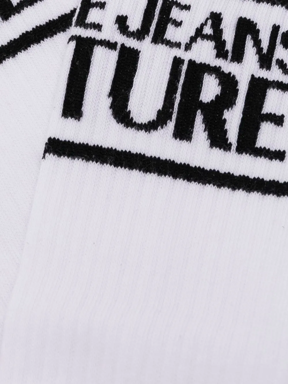 Versace Jeans Couture Sokken met logo - Wit