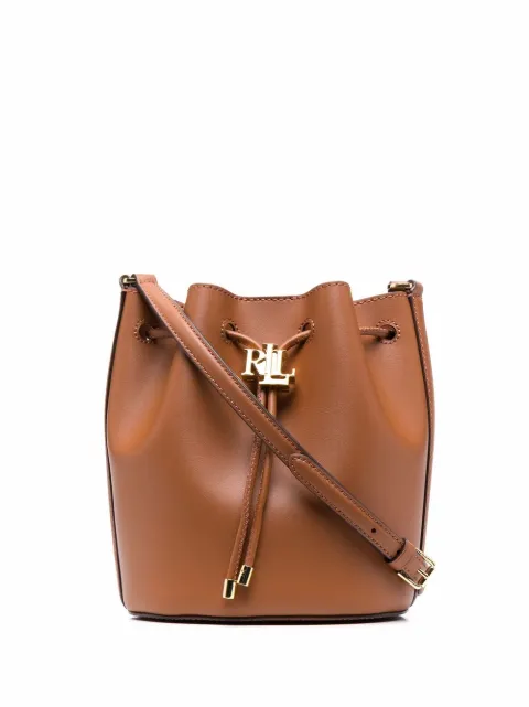 Lauren Ralph Lauren Drawstring Leather 