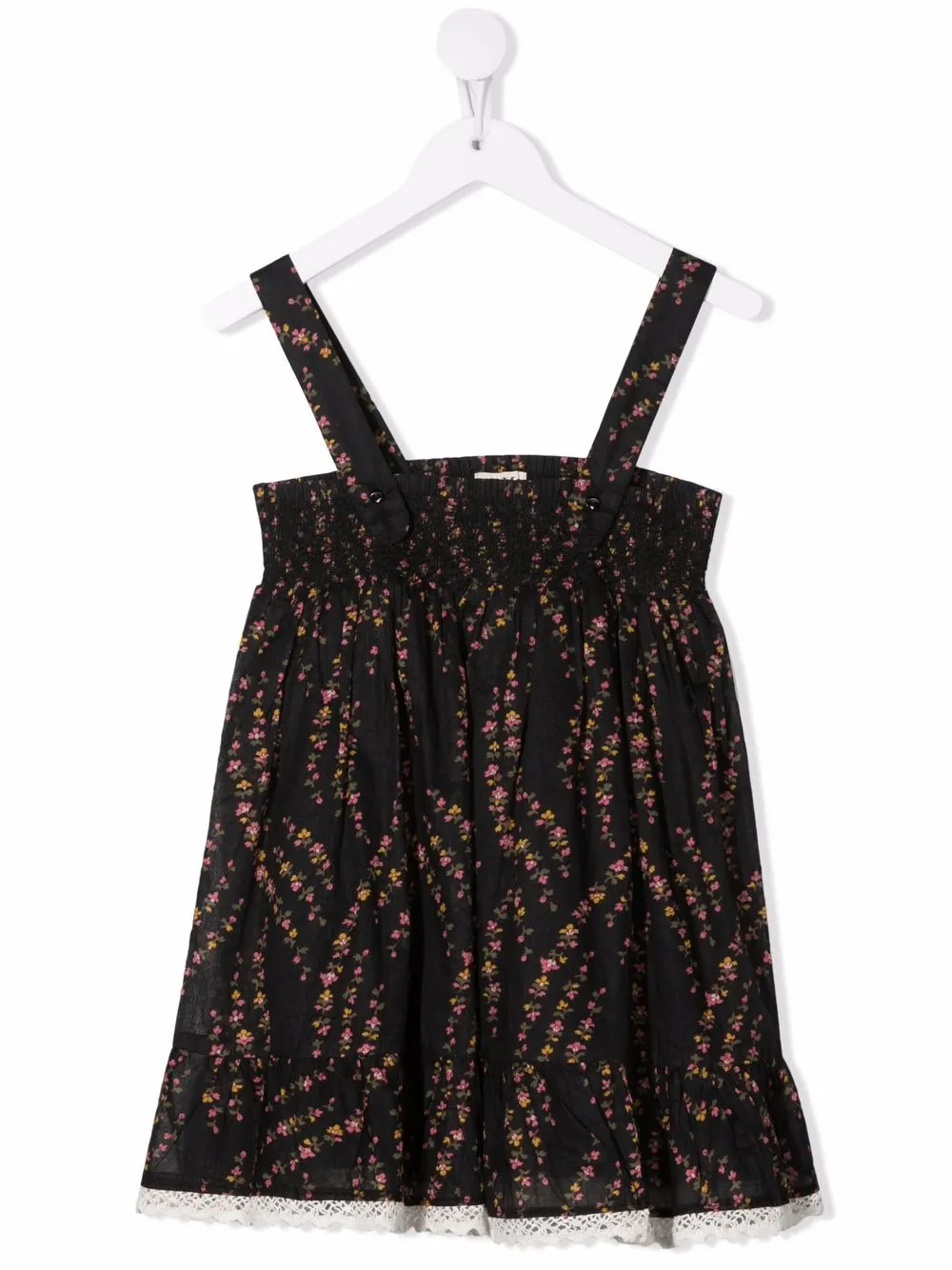 

ByTimo Kids vestido con estampado floral - Negro