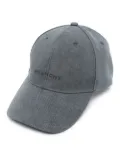 Givenchy logo-embroidered curved cap - Grey