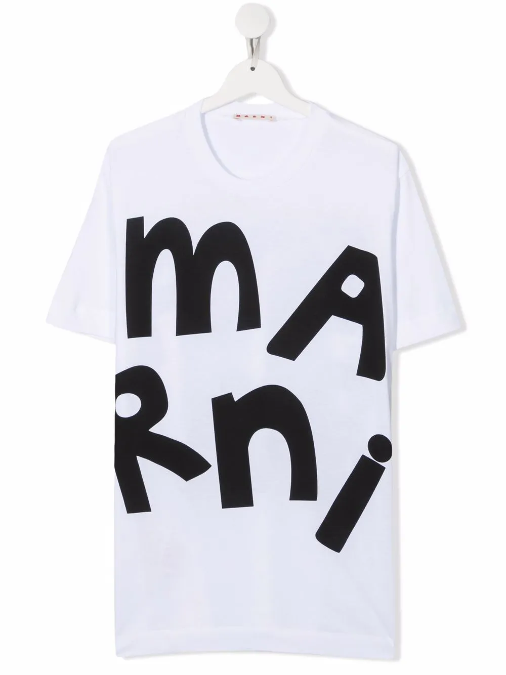 

Marni Kids TEEN logo-print cotton T-shirt - White