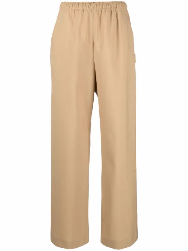 Marni Elasticated wide-leg Trousers 