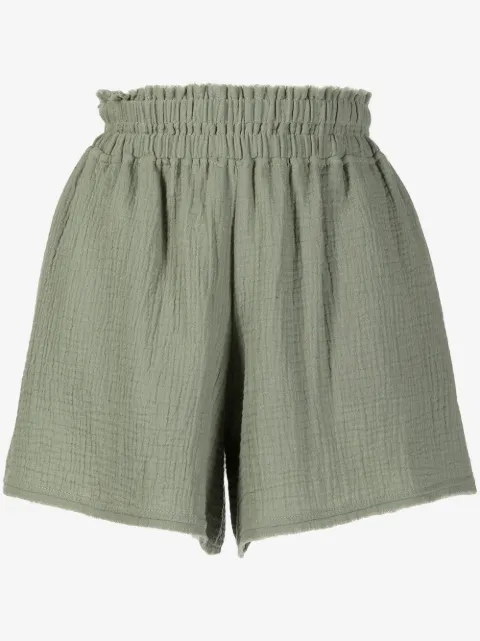 0711 Wasabi loose-fit shorts