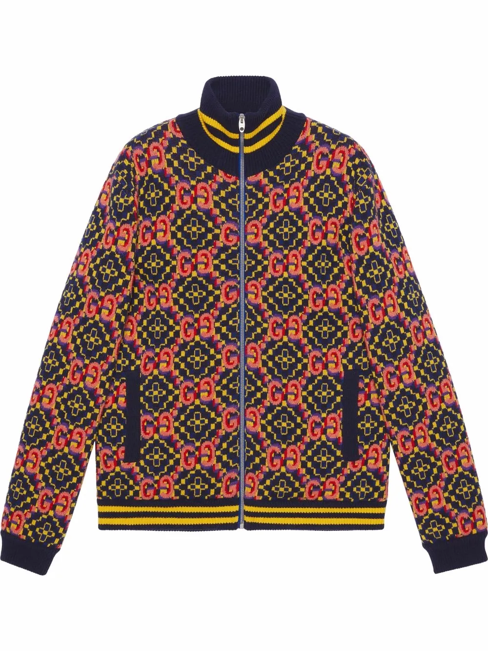 gucci jacquard track jacket