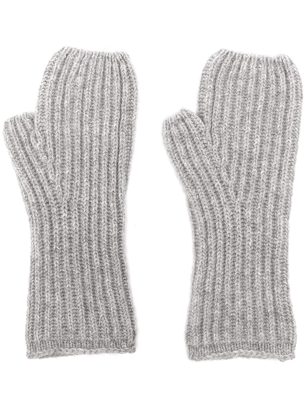 фото Pringle of scotland fisherman's ribbed cashmere gloves