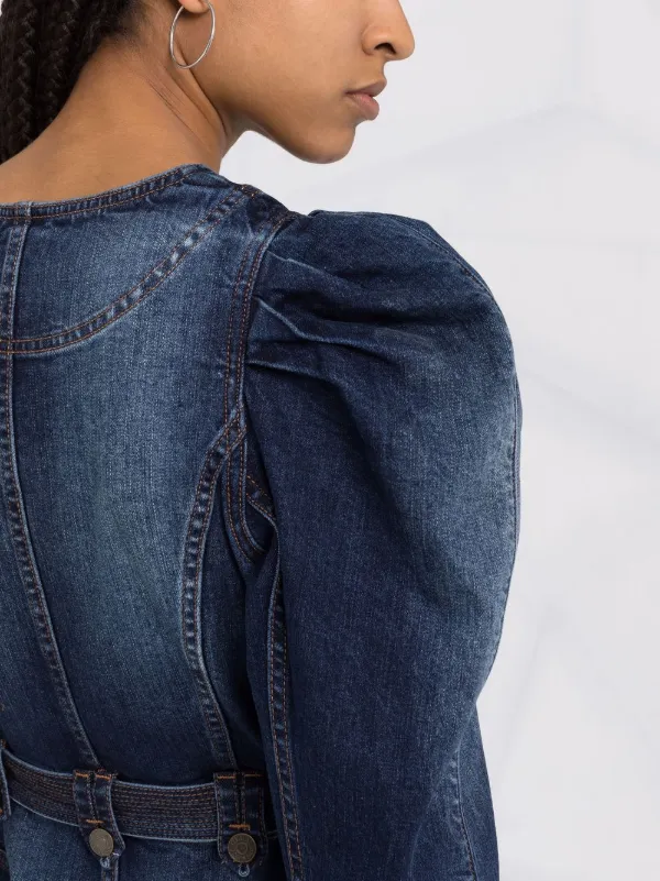Shop Ulla Johnson Cori denim dress with 