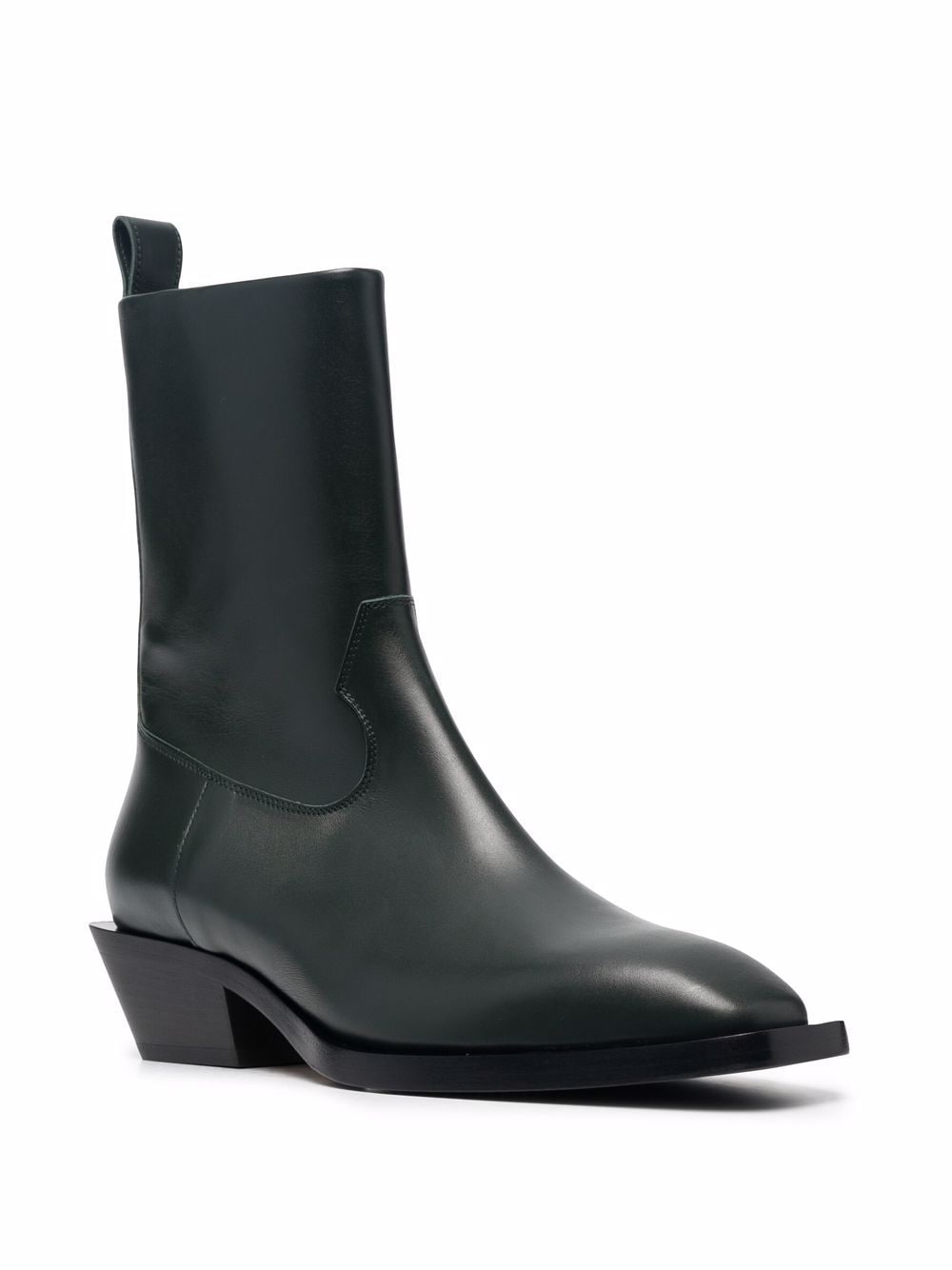 Aeyde Luis Leather Boots - Farfetch