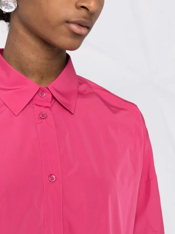 Shop RED Valentino flared hem crop 