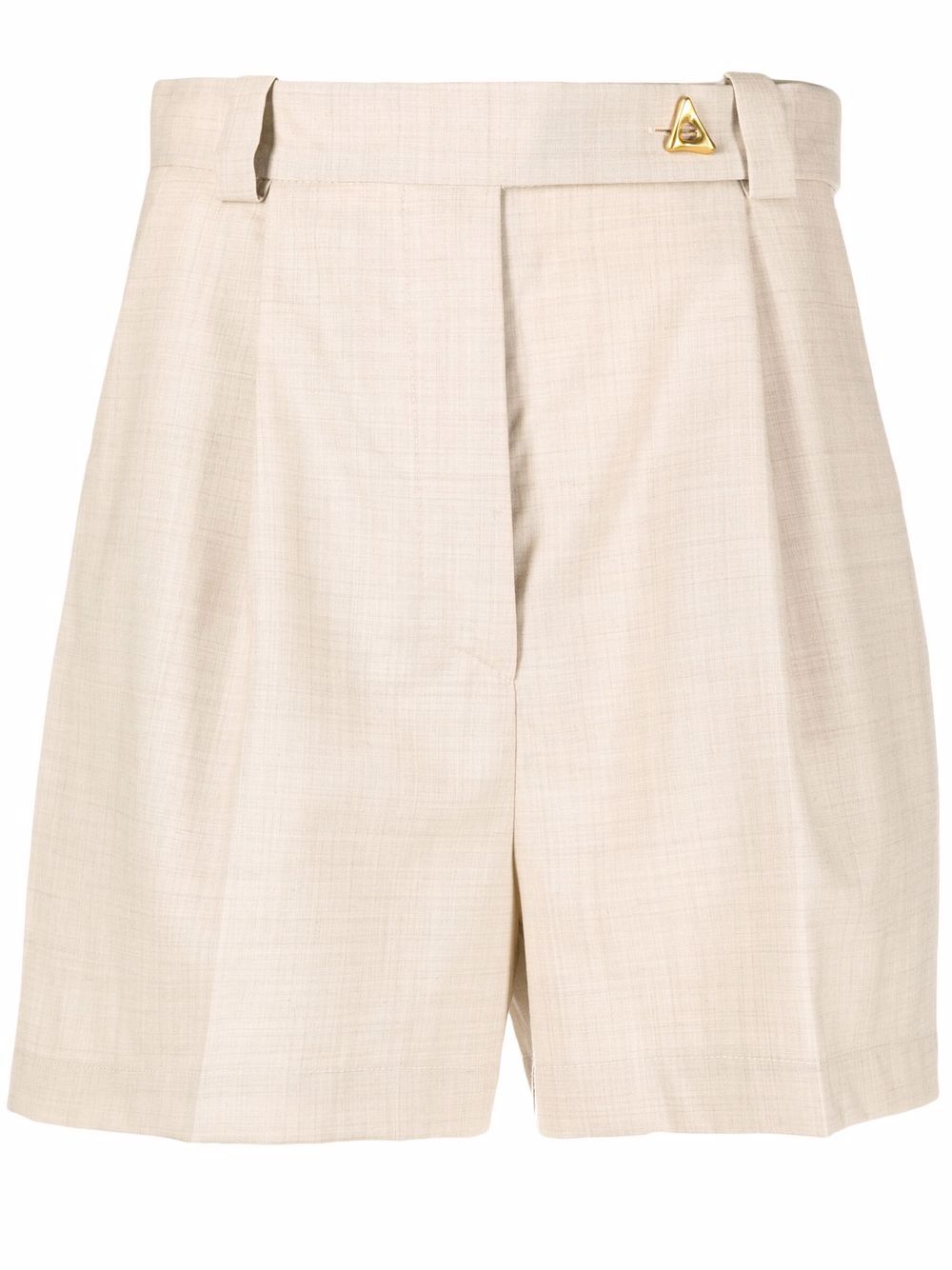 

AERON shorts griffith de tiro alto - Neutro