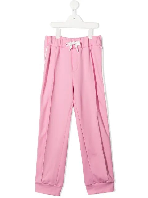 Fendi Kids piped trim sweatpants