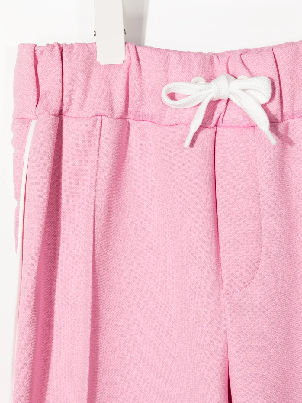 Fendi Kids Joggingbroek met afwerking Roze