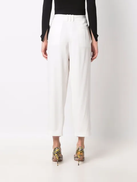 Balmain Pleated high-waisted Trousers 