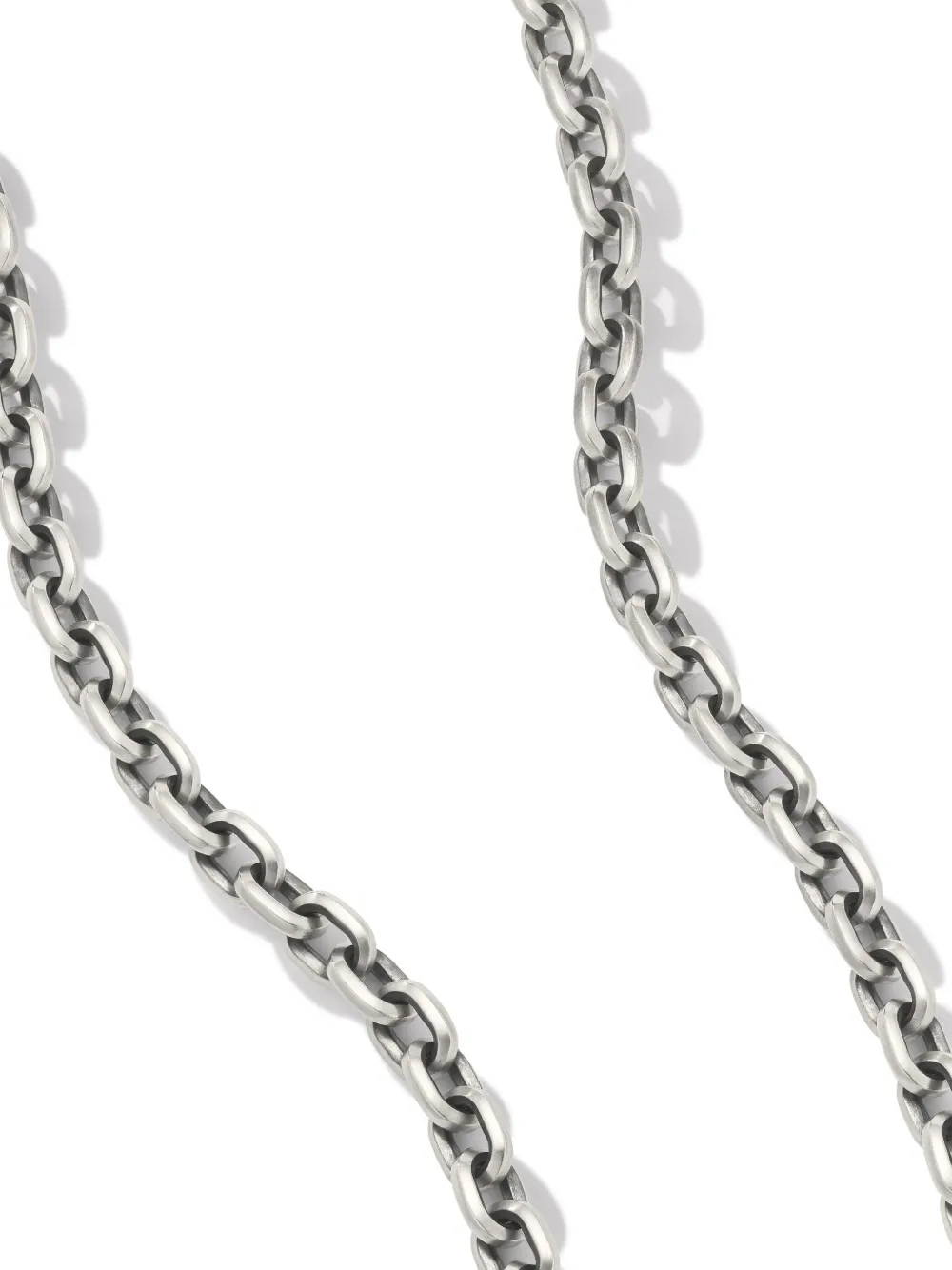 David Yurman Deco schakelhalsketting - Zilver