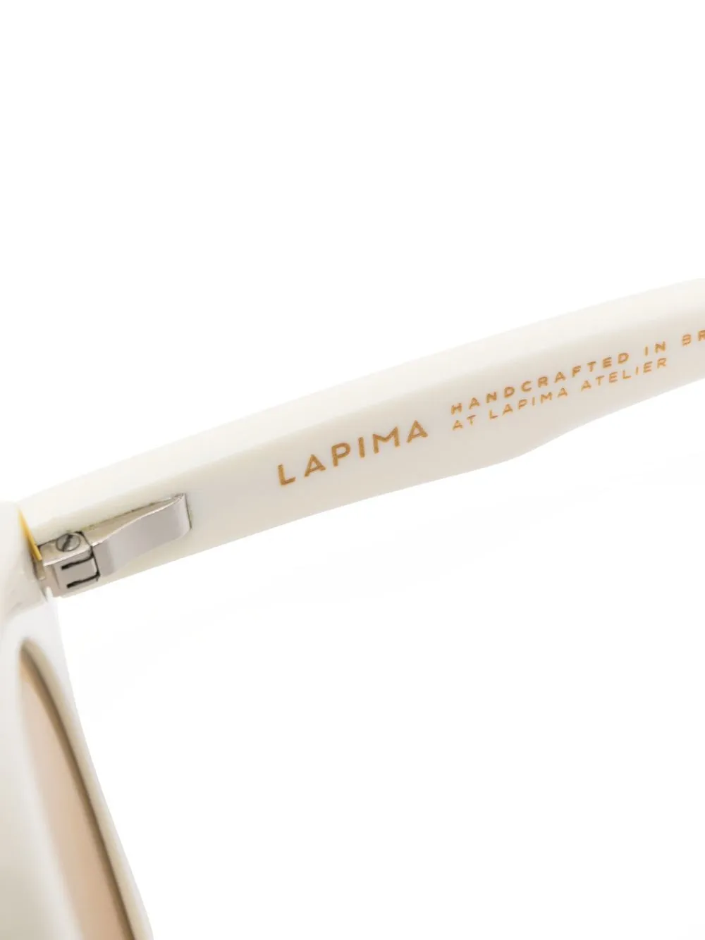  Lapima Oval-frame Sunglasses - Neutrals 