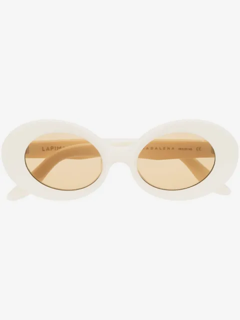 Lapima lentes de sol con armazón ovalada