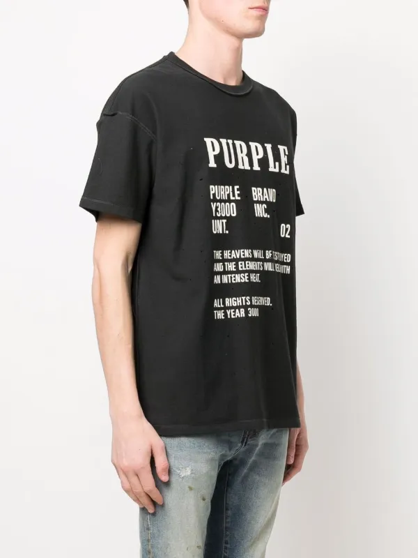 purple brand t shirt