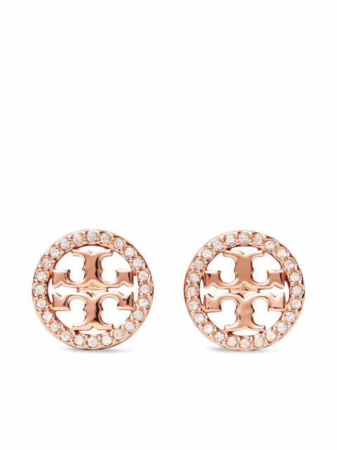 Tory Burch Miller pavé stud earrings
