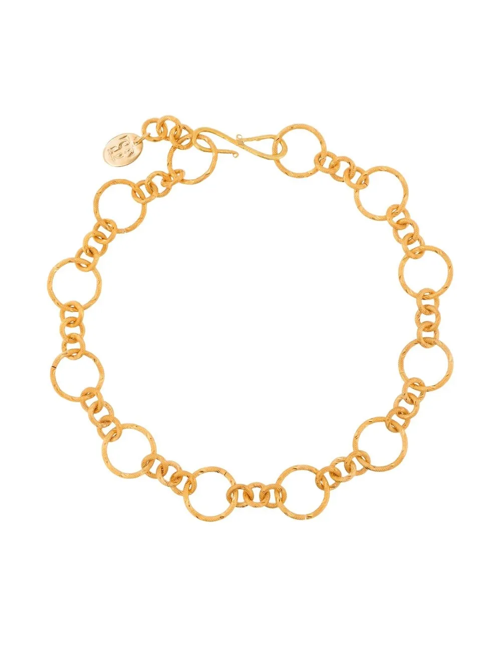 

Sylvia Toledano collar Saturn con eslabones - GOLD