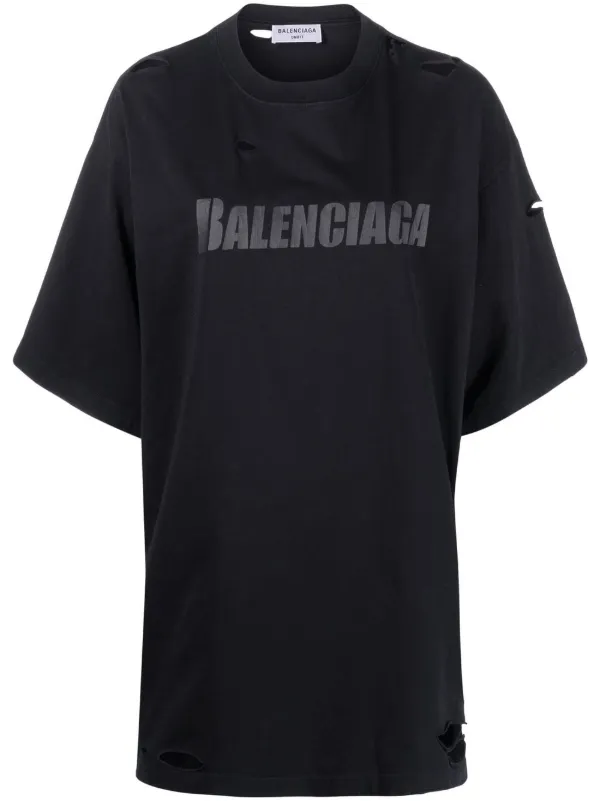 送料無料/新品】 バレンシアガBalenciaga ロゴtシャツ tシャツ 