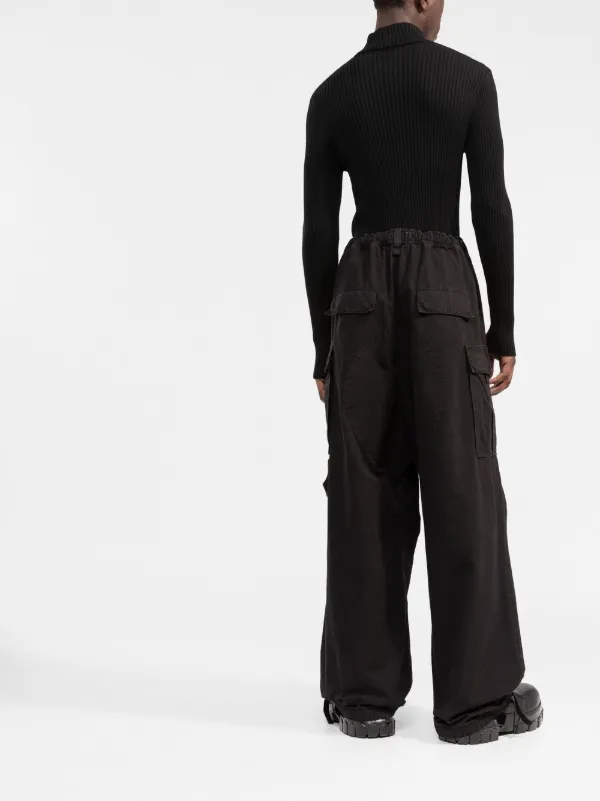 Balenciaga Flared Cargo Trousers - Farfetch