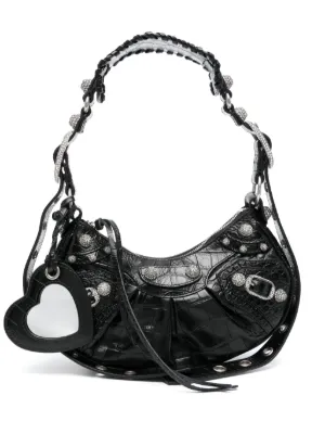 バッグ BALENCIAGA Le Cagole Shoulder Bag Small Balenciaga Le Cagole XS Shoulder Bag | Black | FARFETCH ZA