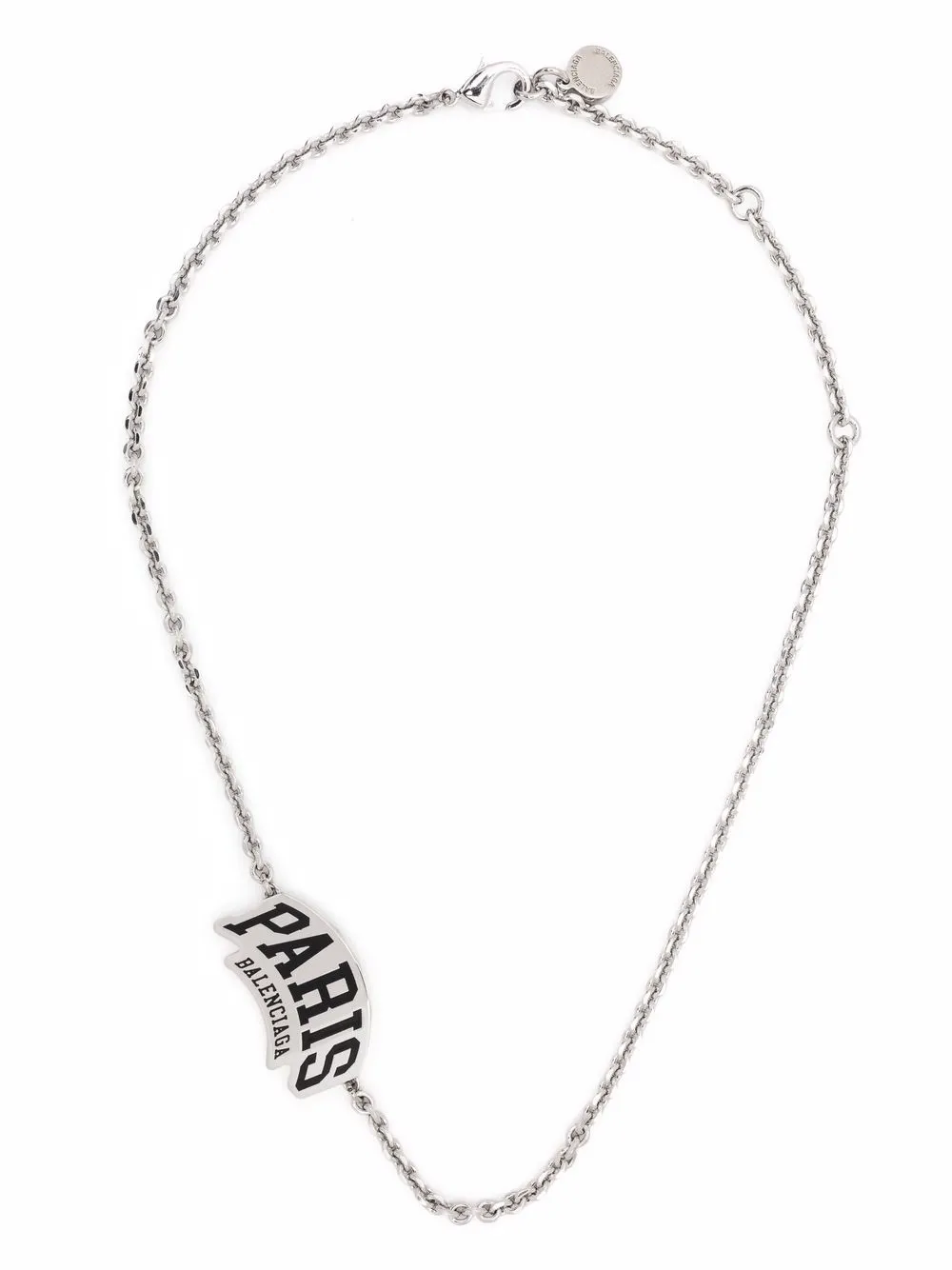 

Balenciaga Cities Paris necklace - Silver