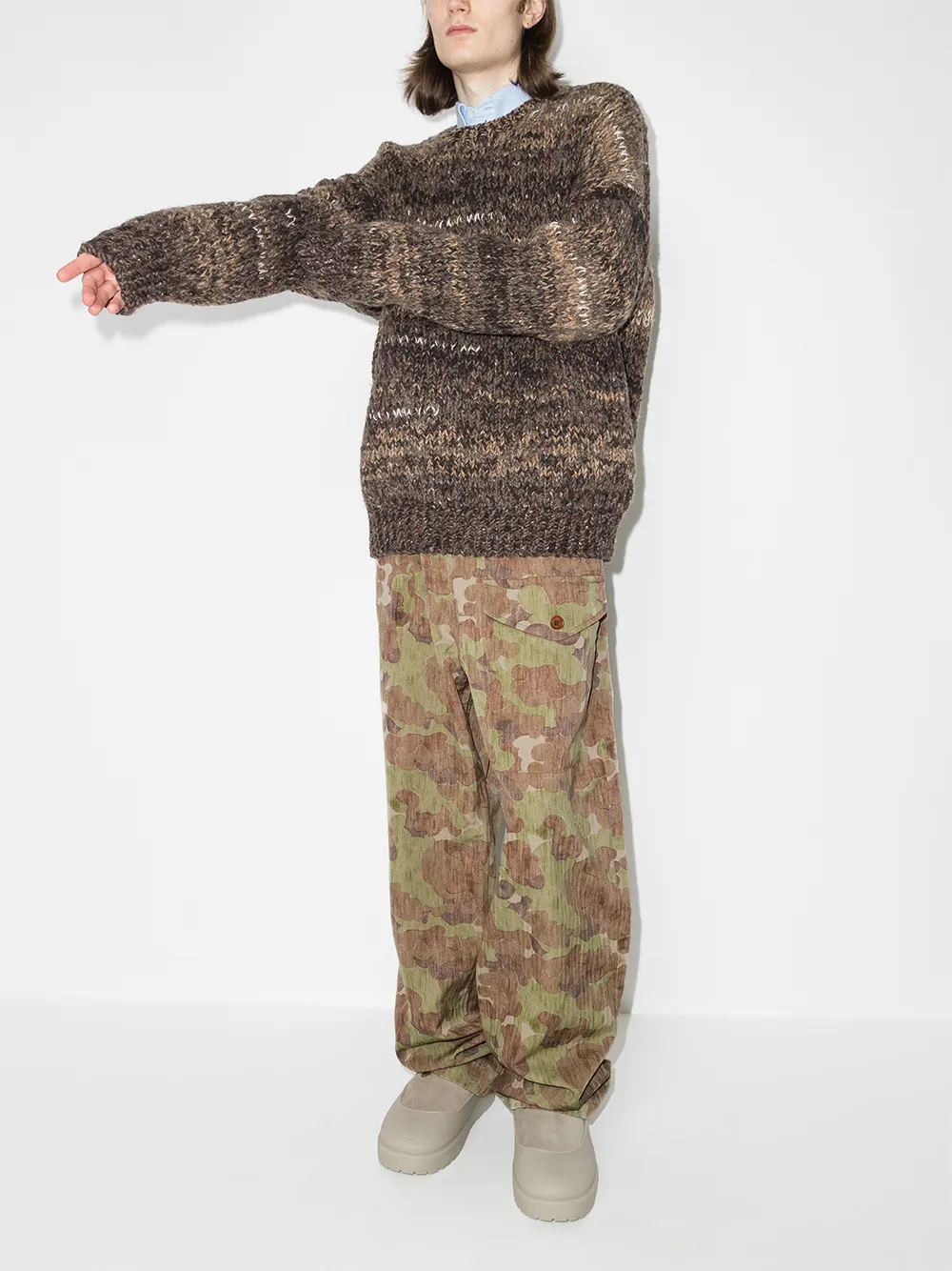 Visvim Coronel camouflage-print straight-leg Trousers - Farfetch