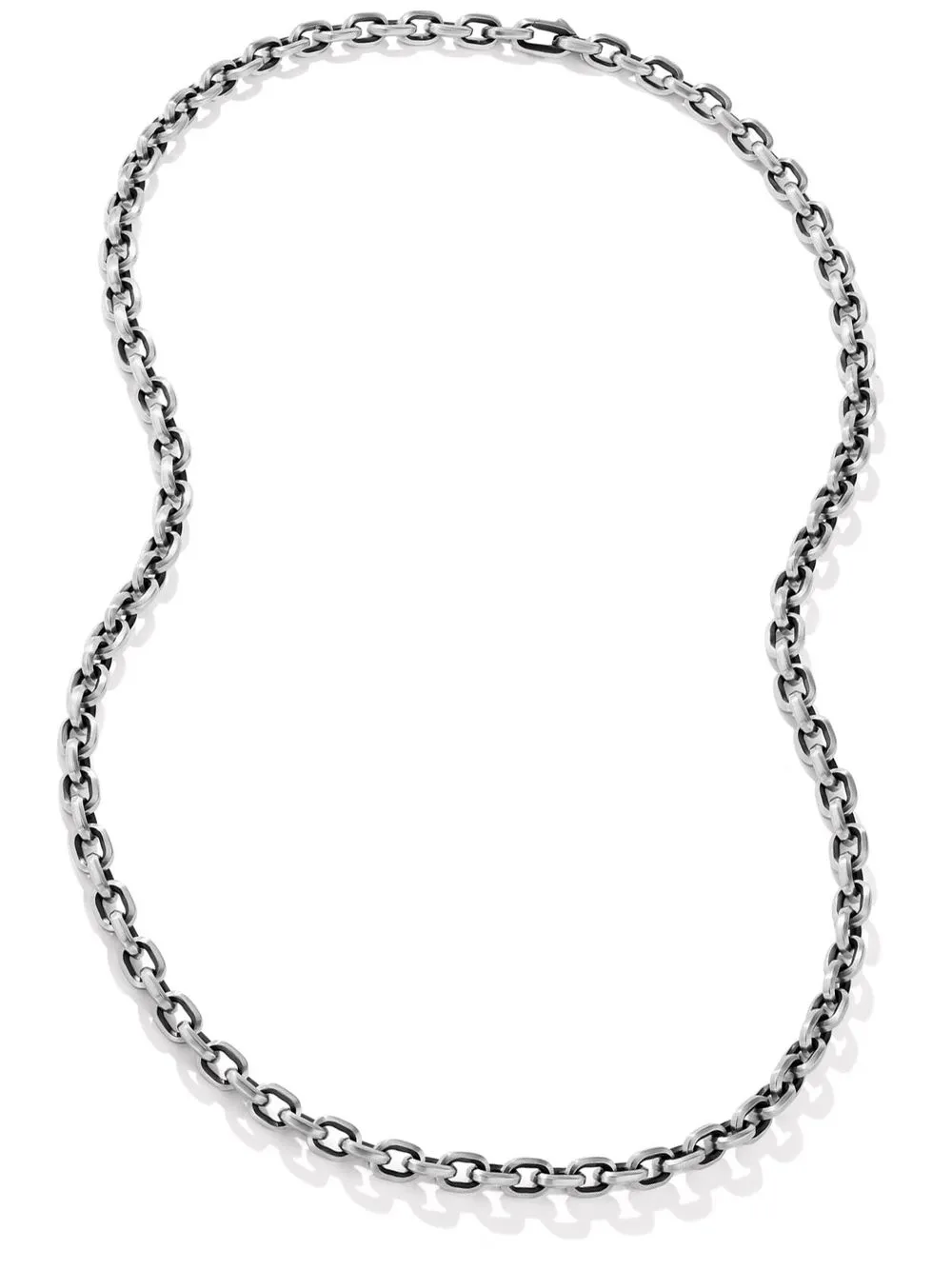 

David Yurman collar de cadena Deco de 7.5mm - Plateado