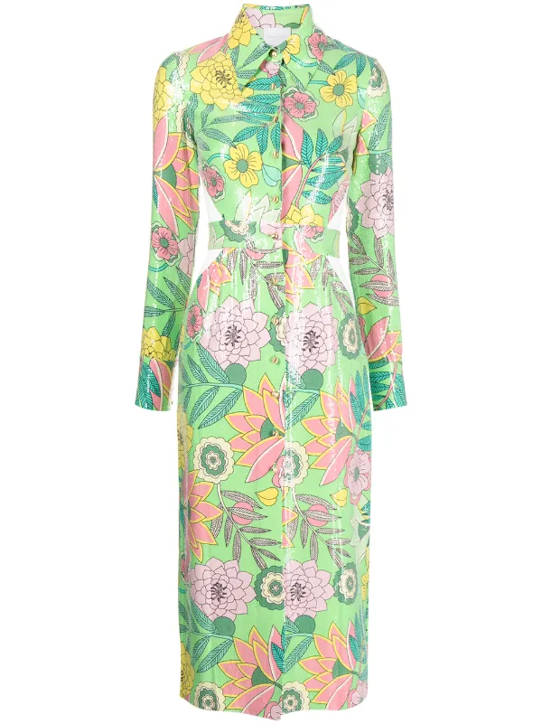 Glitters shirt dress 
