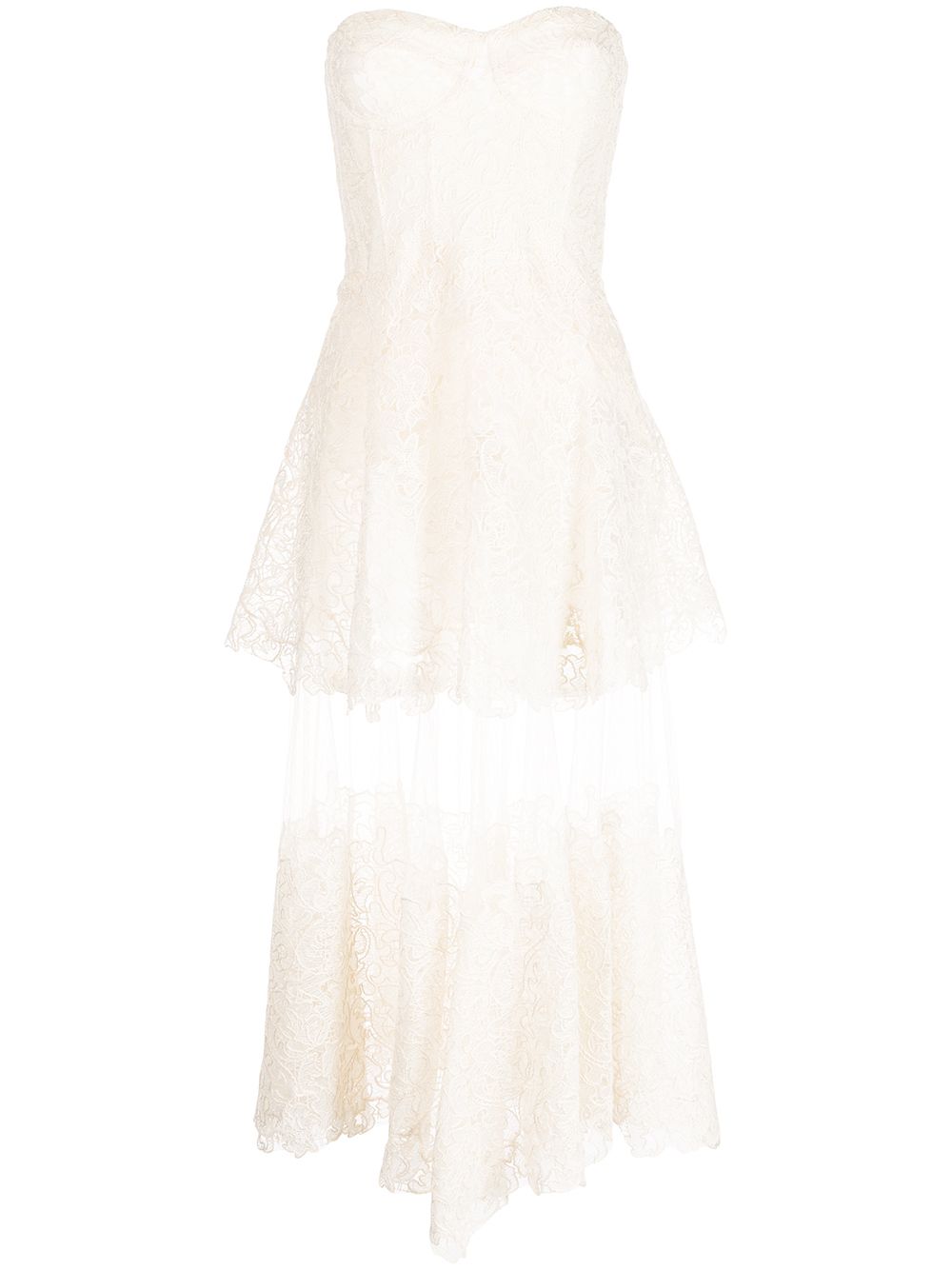 фото Jonathan simkhai harlow corded lace midi dress