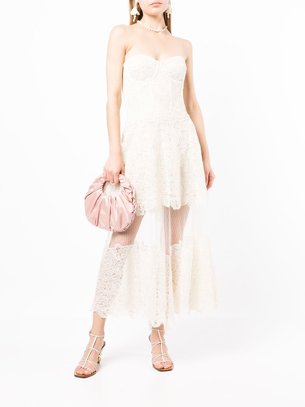 фото Jonathan simkhai harlow corded lace midi dress