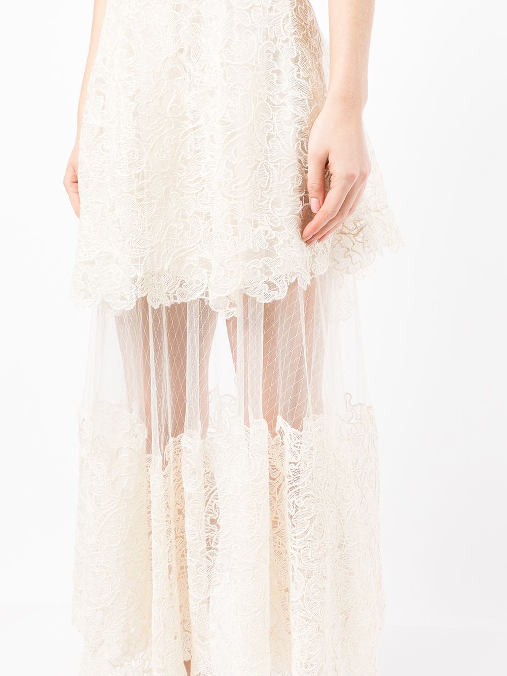 фото Jonathan simkhai harlow corded lace midi dress