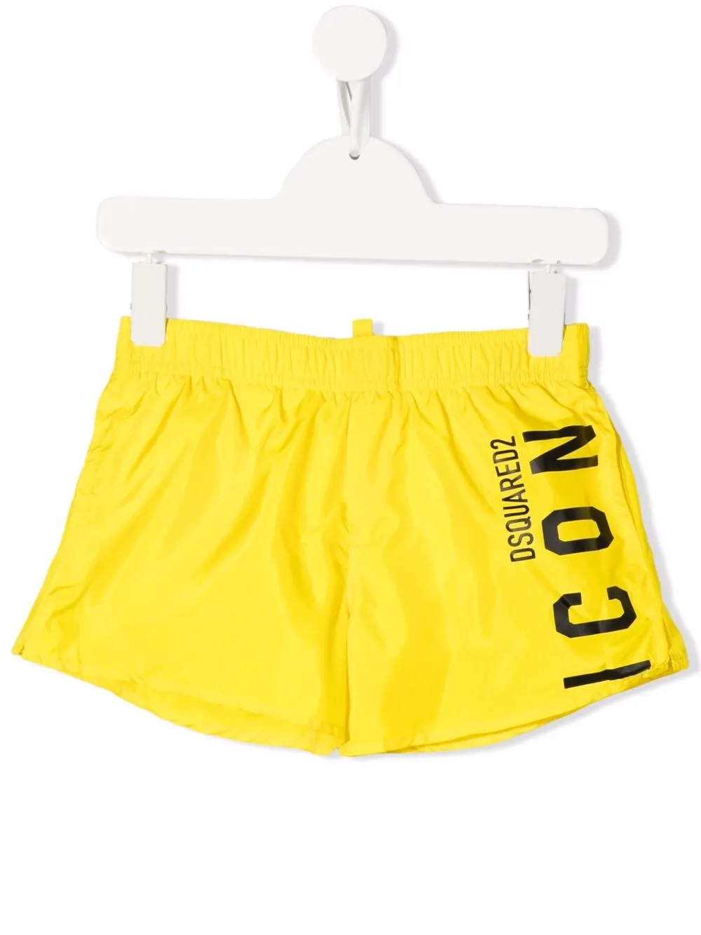 

Dsquared2 Kids shorts de playa con estampado Icon - Amarillo