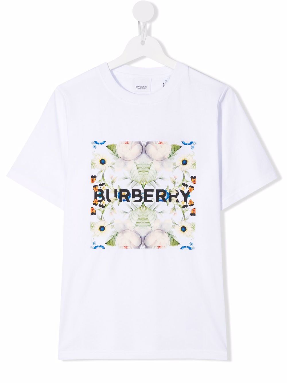 фото Burberry kids футболка с логотипом