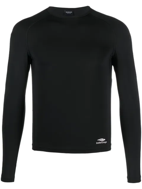 Balenciaga crew-neck athletic top
