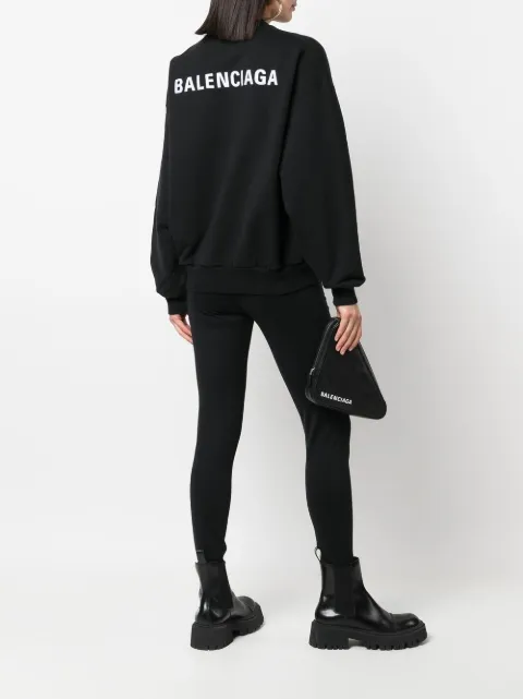balenciaga small logo sweatshirt