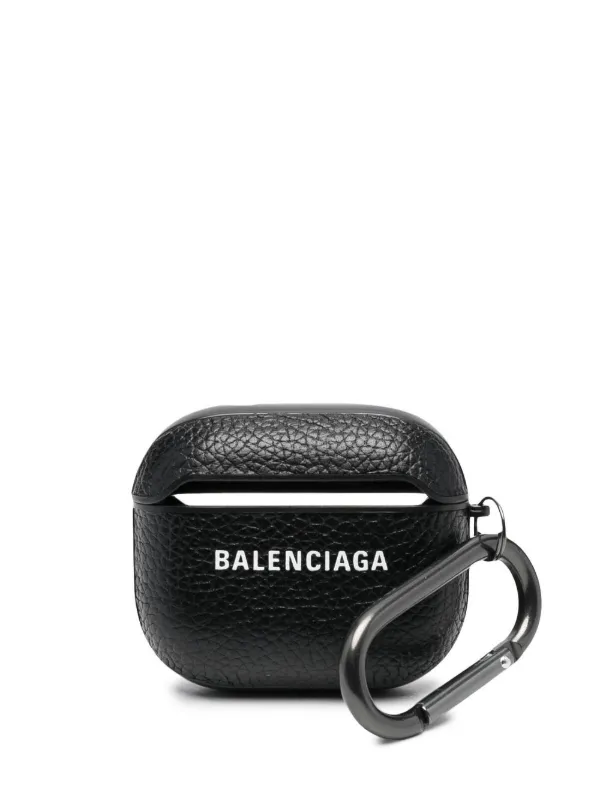 現地直営店買付 BALENCIAGA バレンシアガ エアポッズケース ブラック-