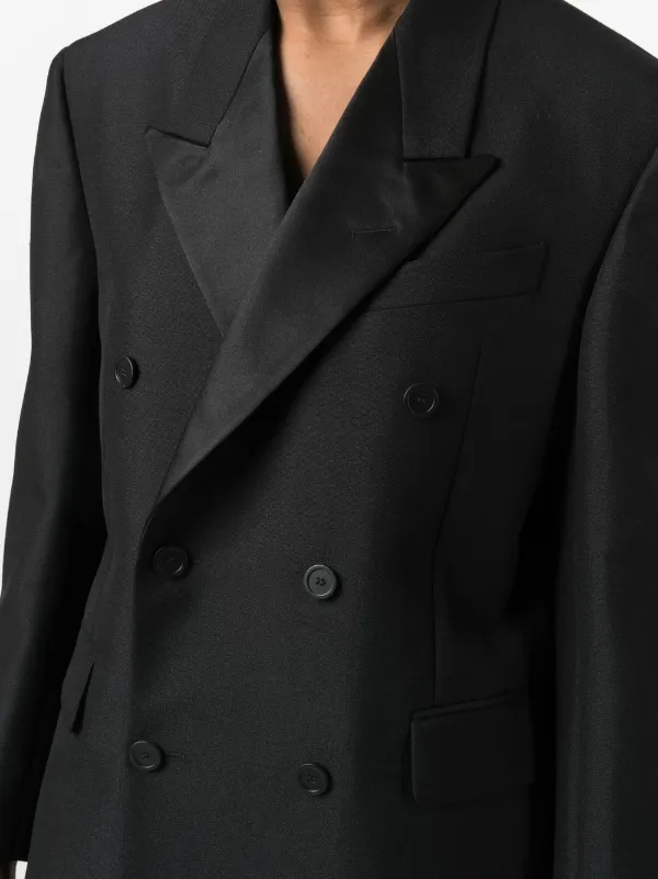 Balenciaga Shrunk Tuxedo double-breasted Jacket - Farfetch