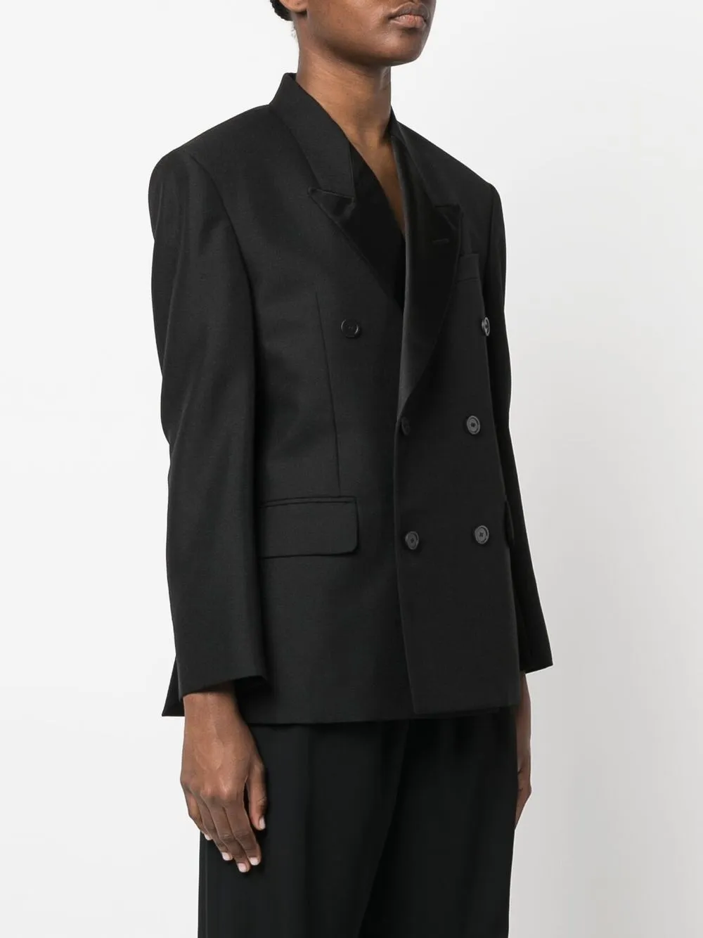 BALENCIAGA バレンシアガ 20AW Double Breasted Suit Jacket ダブル ...