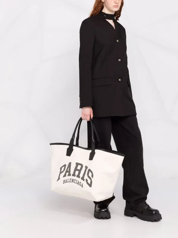 Balenciaga バレンシアガ Cities Paris ジャンボ トートバッグ L - FARFETCH