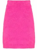 Helmut Lang textured knit pencil skirt - Pink