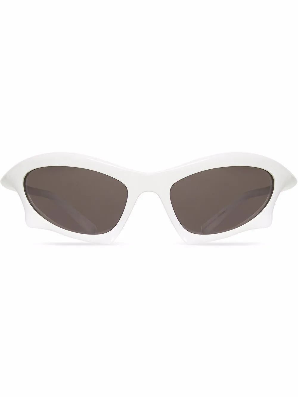 Bat rectangle-frame sunglasses