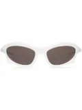 Balenciaga Eyewear Bat rectangle-frame sunglasses - White