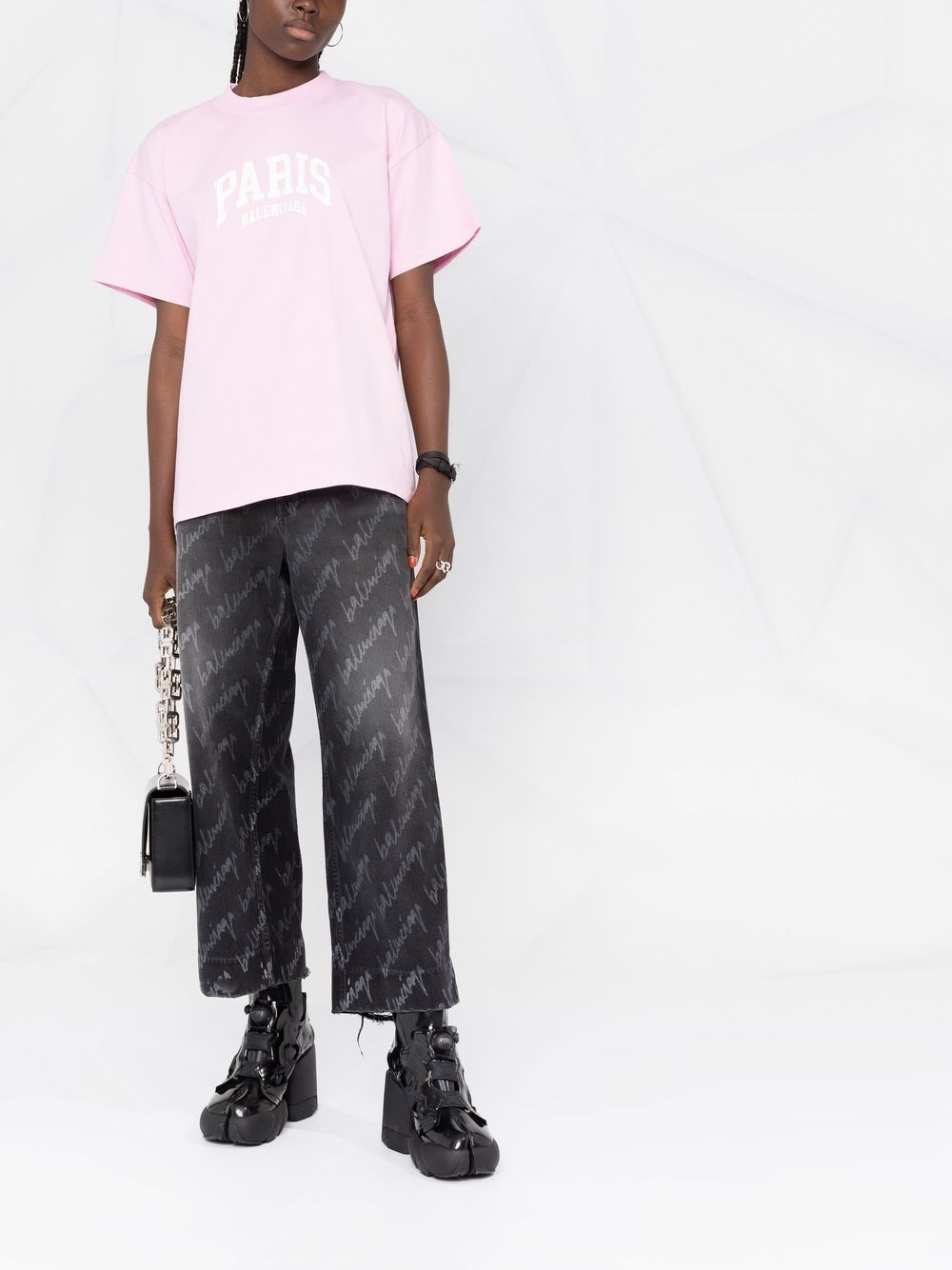 Balenciaga Medium T-shirt - Roze