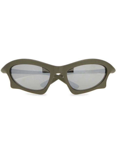 Balenciaga Eyewear Bat rectangle-frame sunglasses Men