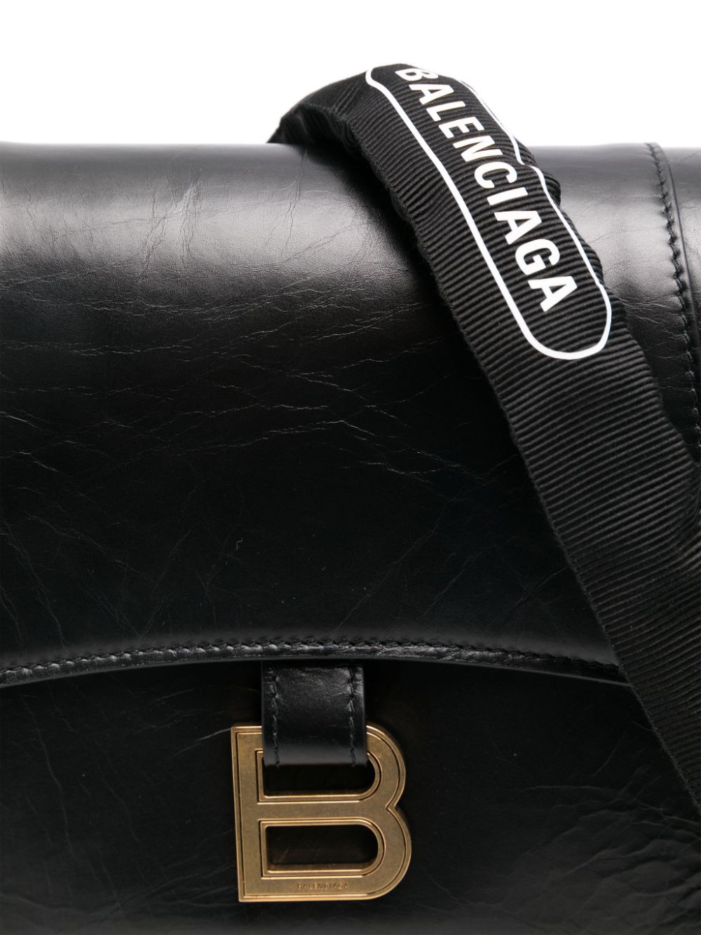 Balenciaga Downtown leather shoulder bag Women